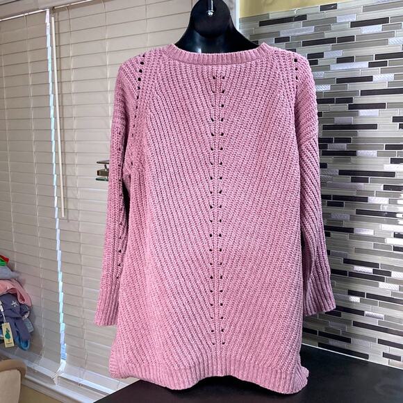 Lane Bryant mid weight sweater. Pinkish size 14/16. (PP4) - Picture 7 of 10